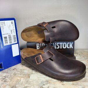 Boston Soft Footbed Habana Oiled Leather size 44 Med/Nar